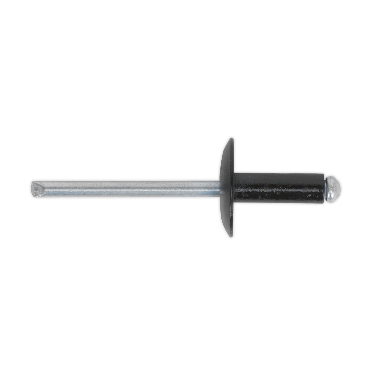 Aluminium Large Flange Rivet 4.8 x 18mm, Black - Pack of 200 RAB4818L