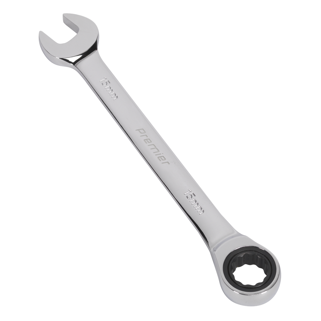 Combination Ratchet Spanner 15mm RCW15