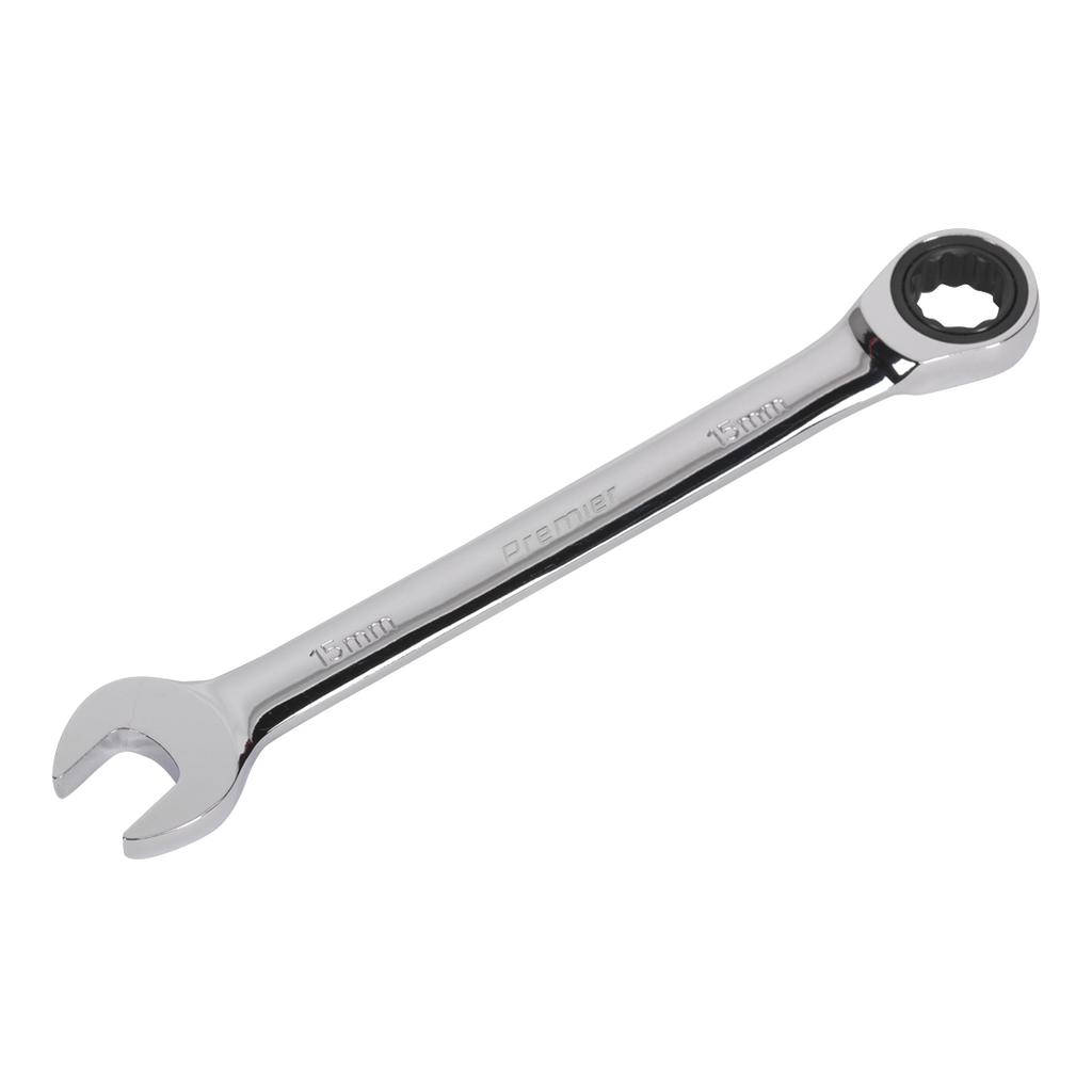 Combination Ratchet Spanner 15mm RCW15