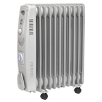 11-Element Oil Filled Radiator with Timer 2500W/230V RD2500T