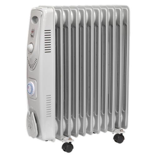 11-Element Oil Filled Radiator with Timer 2500W/230V RD2500T