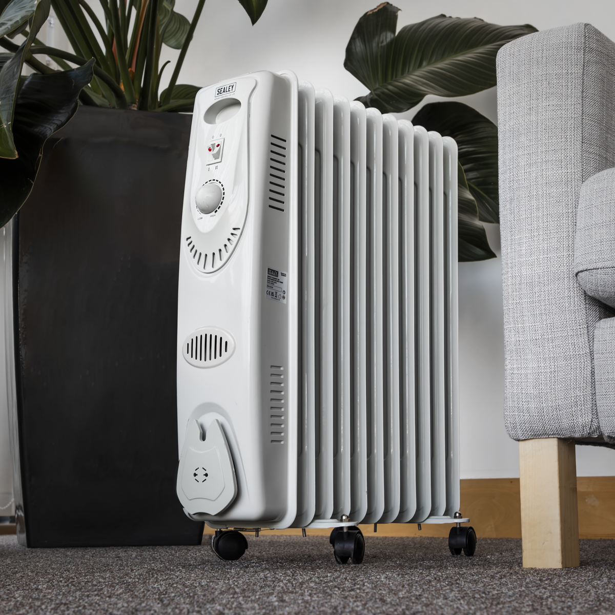 11-Element Oil-Filled Radiator 2500W/230V RD2500