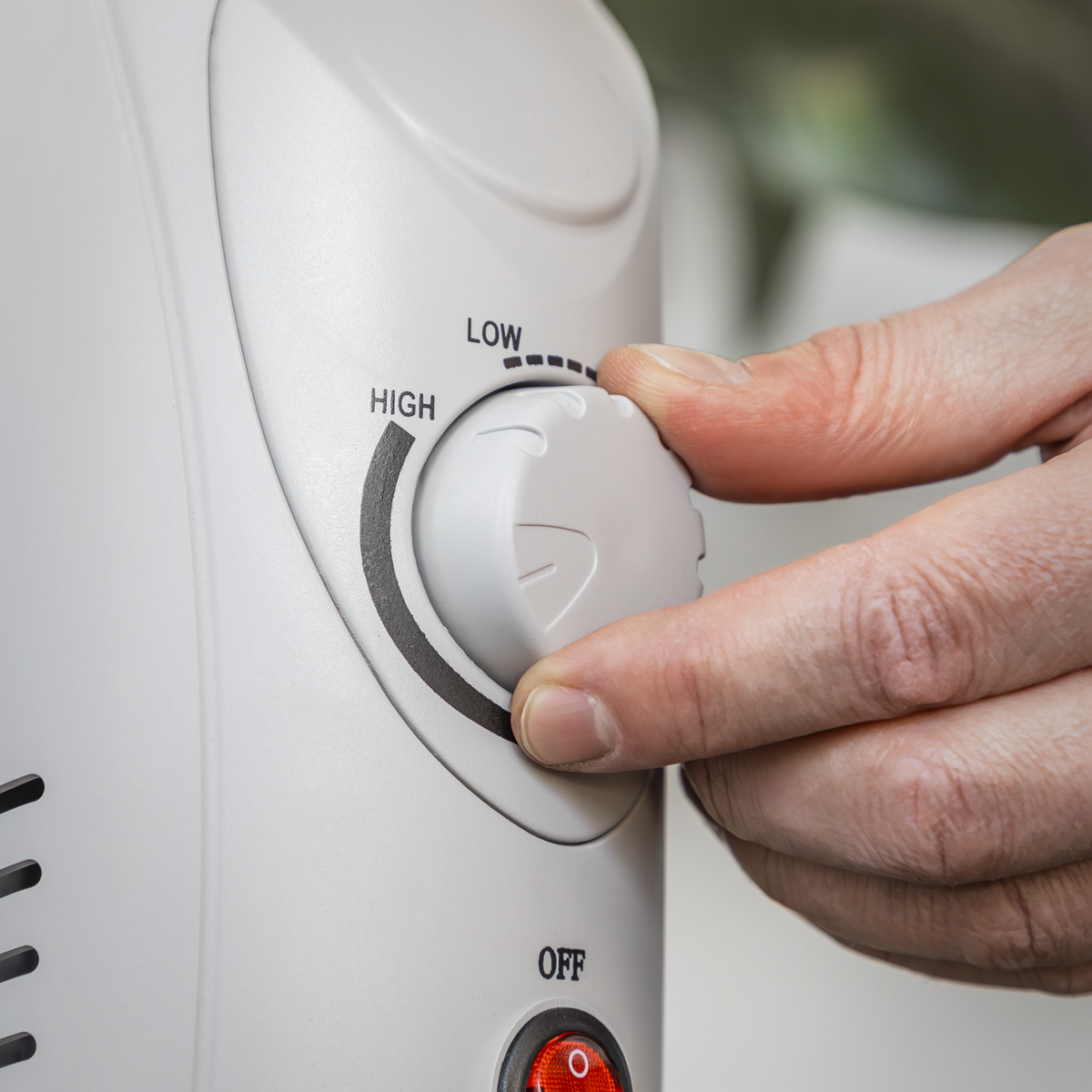 6-Element Oil-Filled Mini Radiator 800W/230V RD800