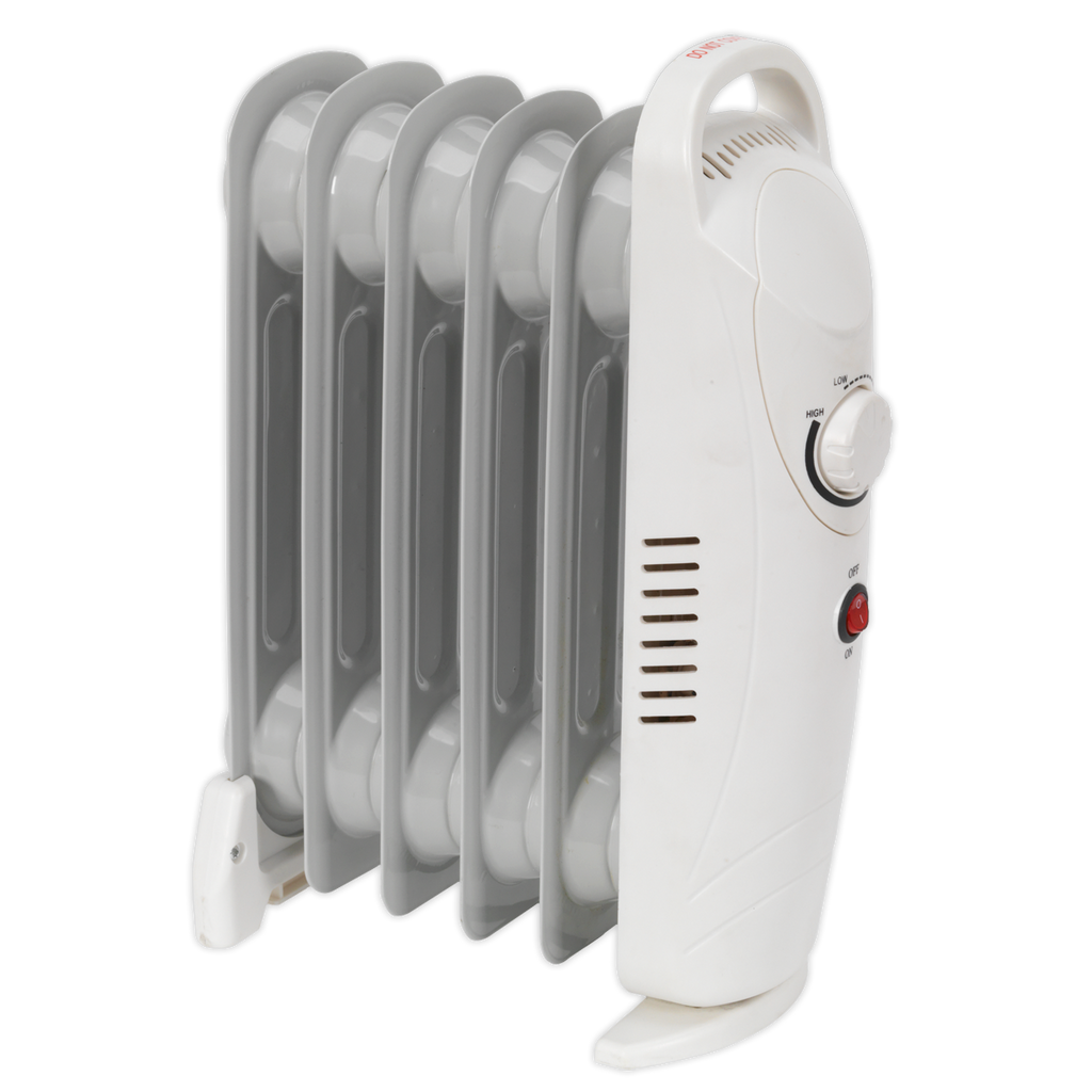 6-Element Oil-Filled Mini Radiator 800W/230V RD800