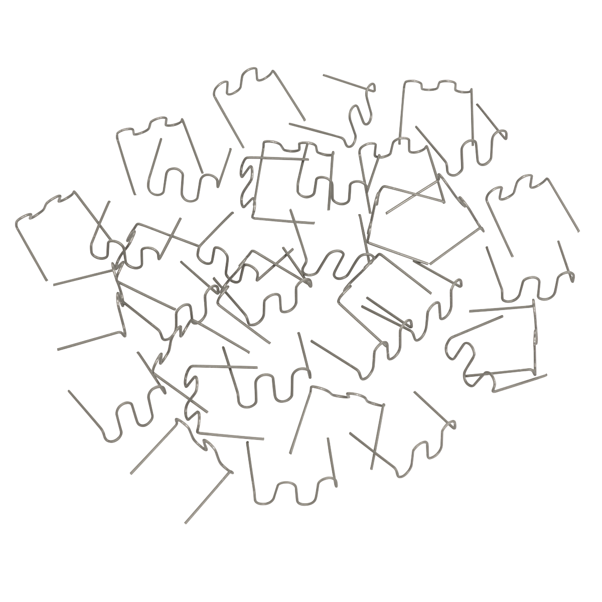Wave Staple 0.6mm - Pack of 100 RE06W