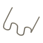 Wave Staple 0.6mm - Pack of 100 RE06W