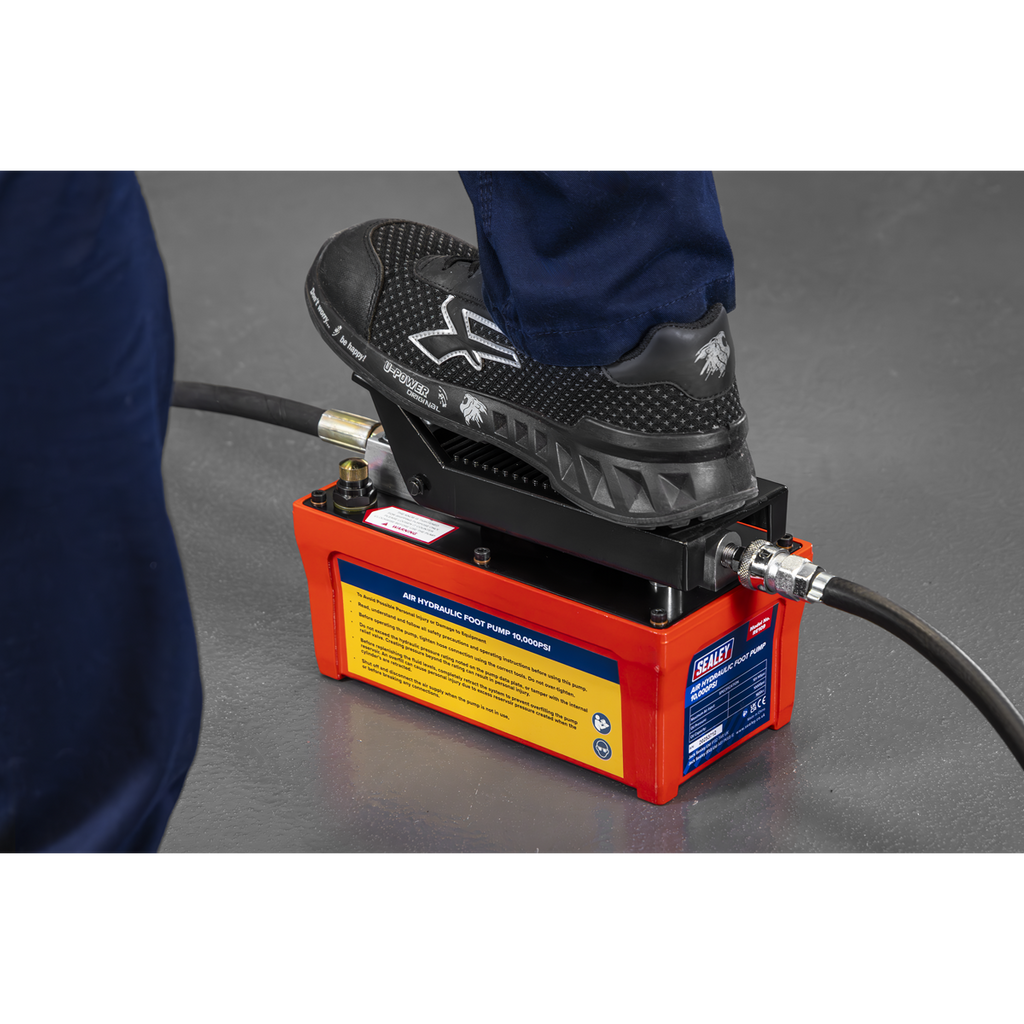 Air Hydraulic Foot Pump 10,000psi RE109