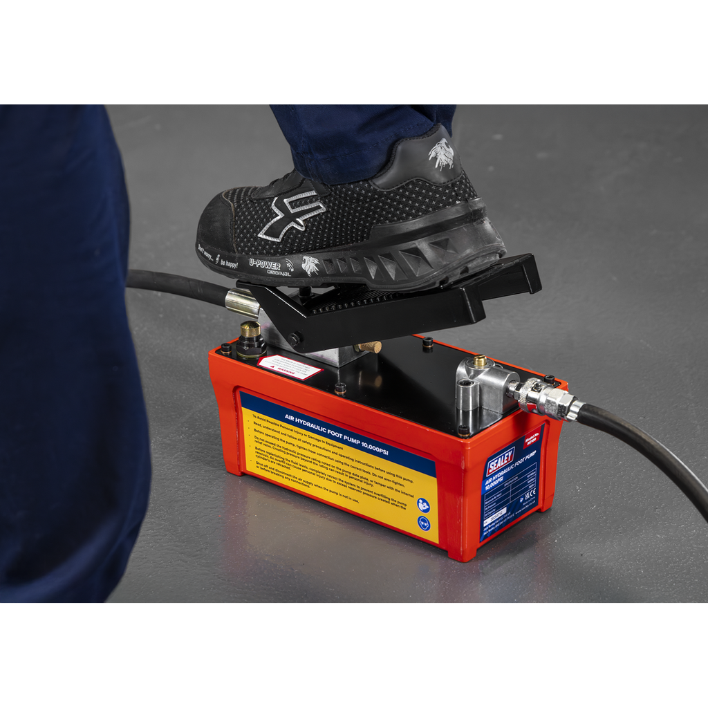 Air Hydraulic Foot Pump 10,000psi RE109