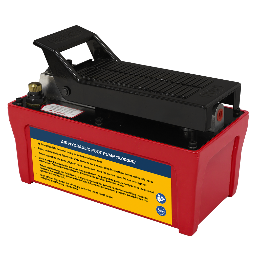 Air Hydraulic Foot Pump 10,000psi RE109