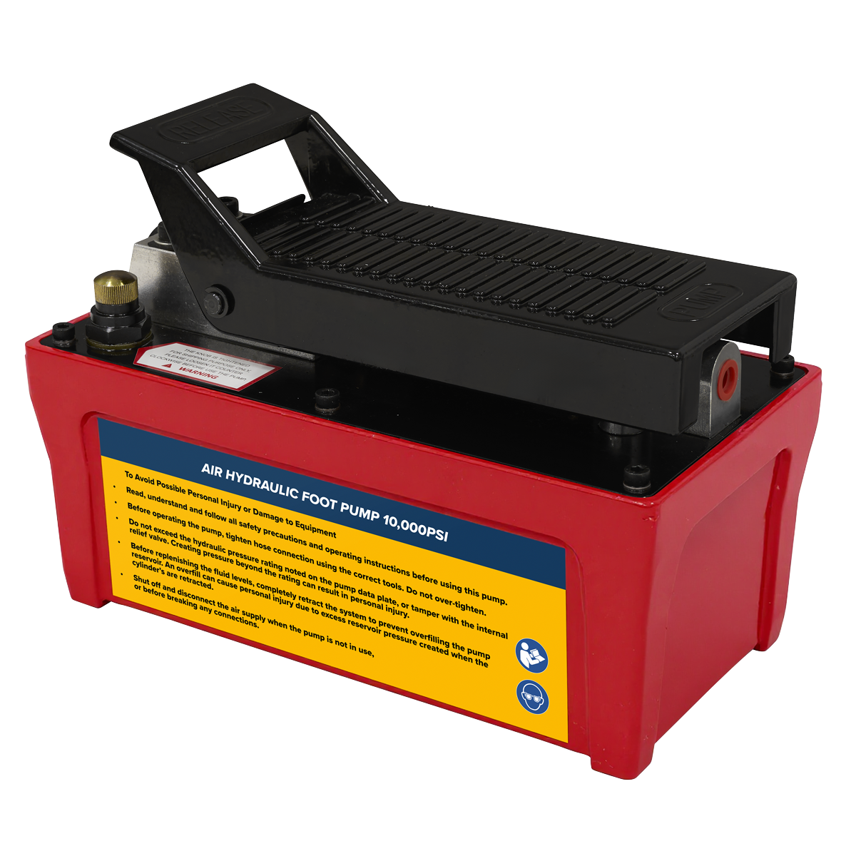 Air Hydraulic Foot Pump 10,000psi RE109