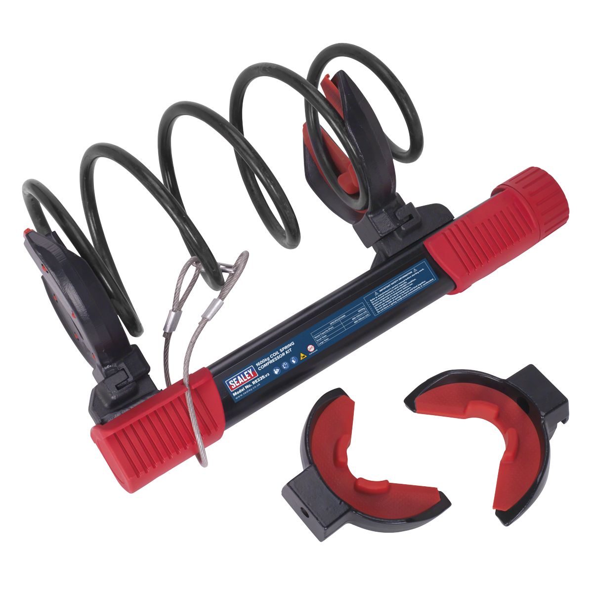 Coil Spring Compressor Kit 1600kg RE225