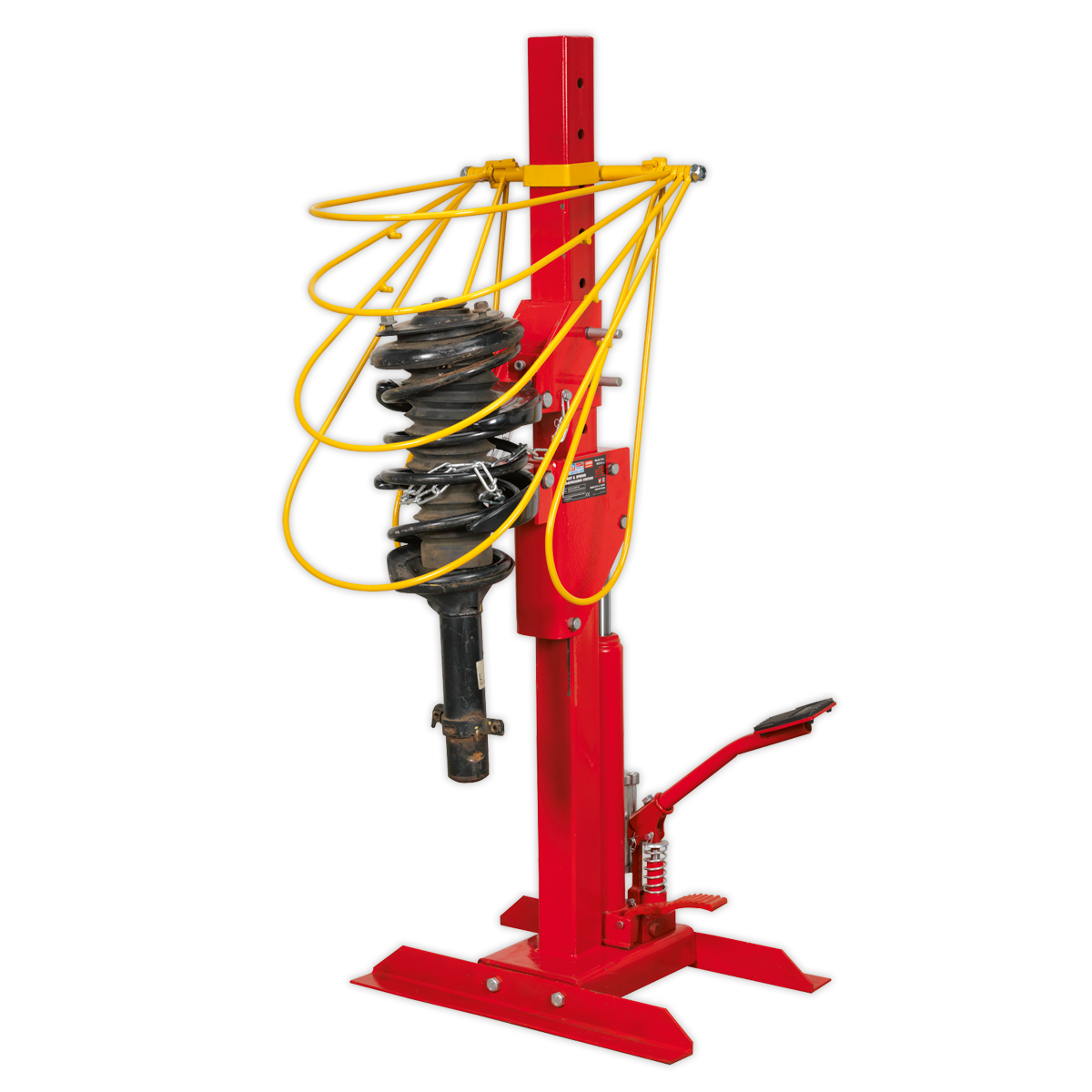 Restraint System for Coil Spring Compressors RE23RS