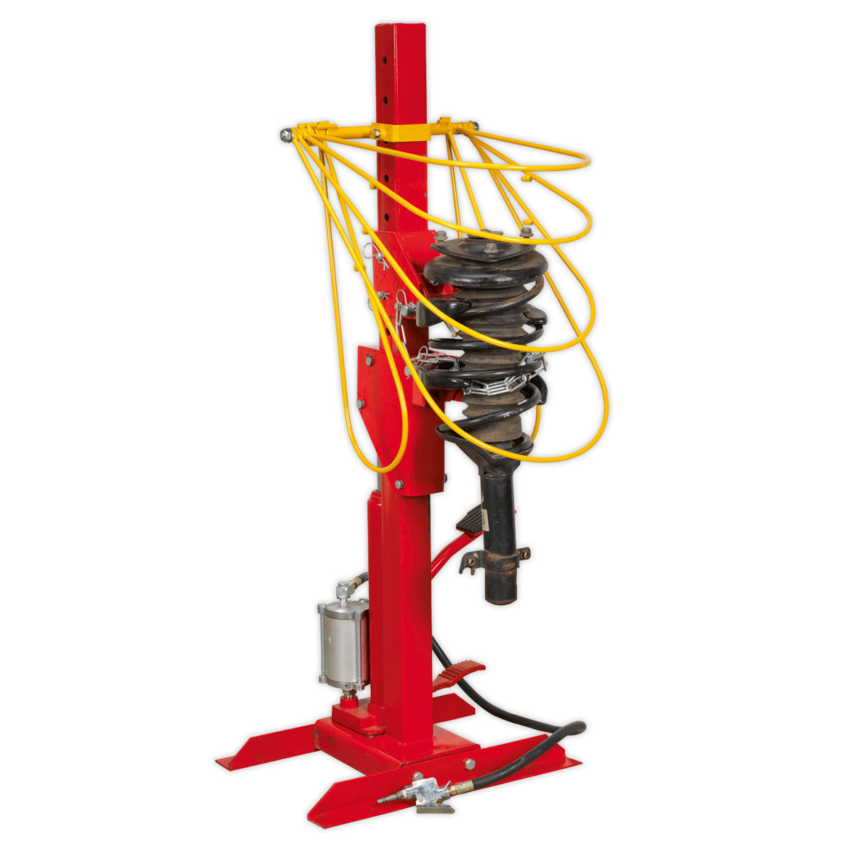 Restraint System for Coil Spring Compressors RE23RS