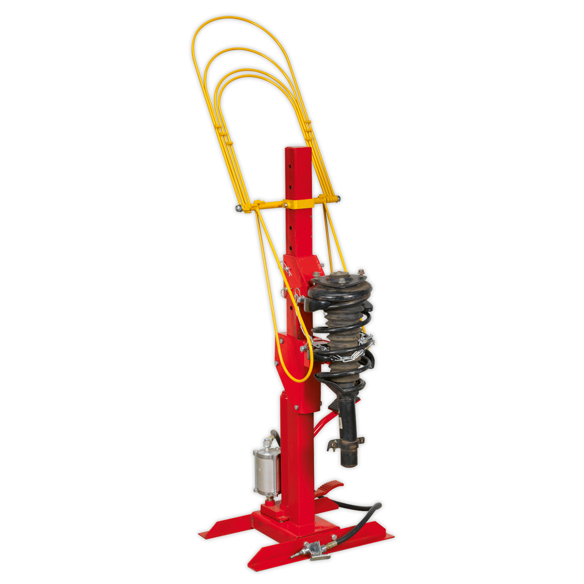 Restraint System for Coil Spring Compressors RE23RS
