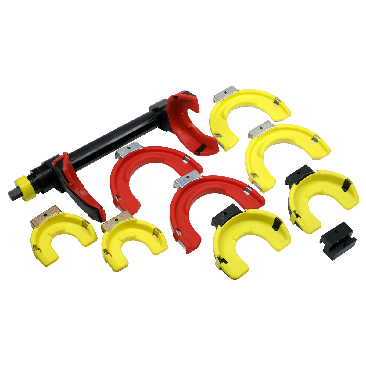 Professional Right-Hand/Left-Hand Coil Spring Compressor Set 2500kg RE249