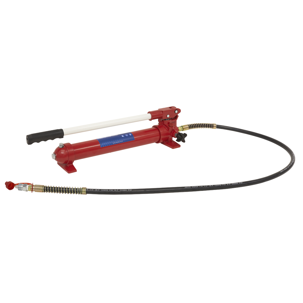 Snap Push Ram with Pump & Hose Assembly 10 Tonne RE97.10-COMBO