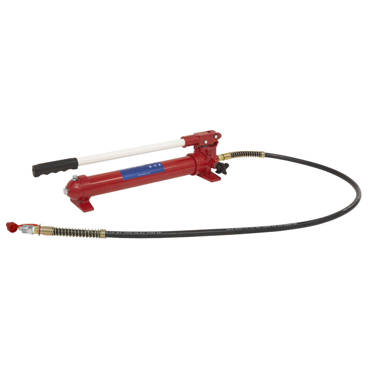 Snap Push Ram with Pump & Hose Assembly 10 Tonne RE97.10-COMBO