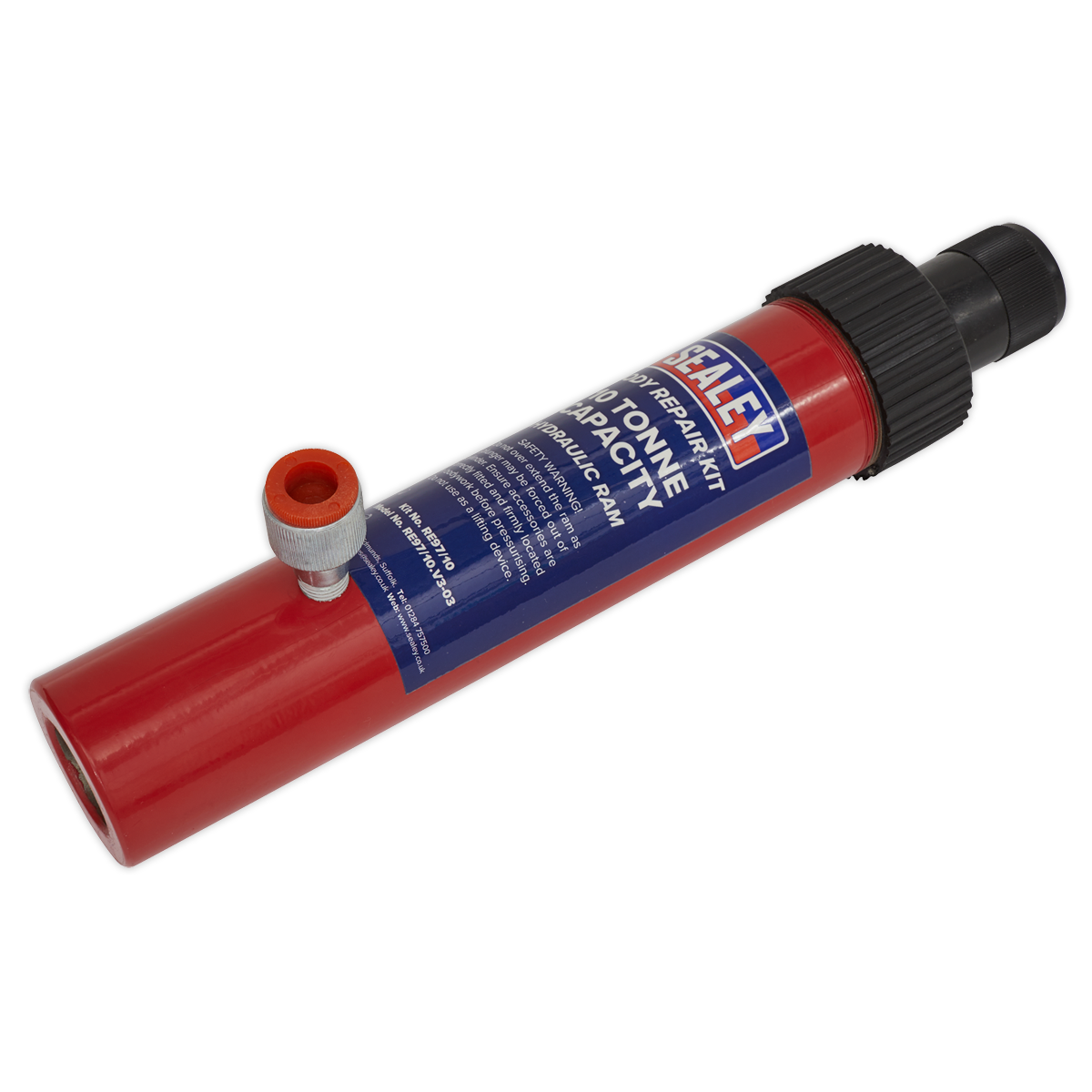 Snap Push Ram with Pump & Hose Assembly 10 Tonne RE97.10-COMBO