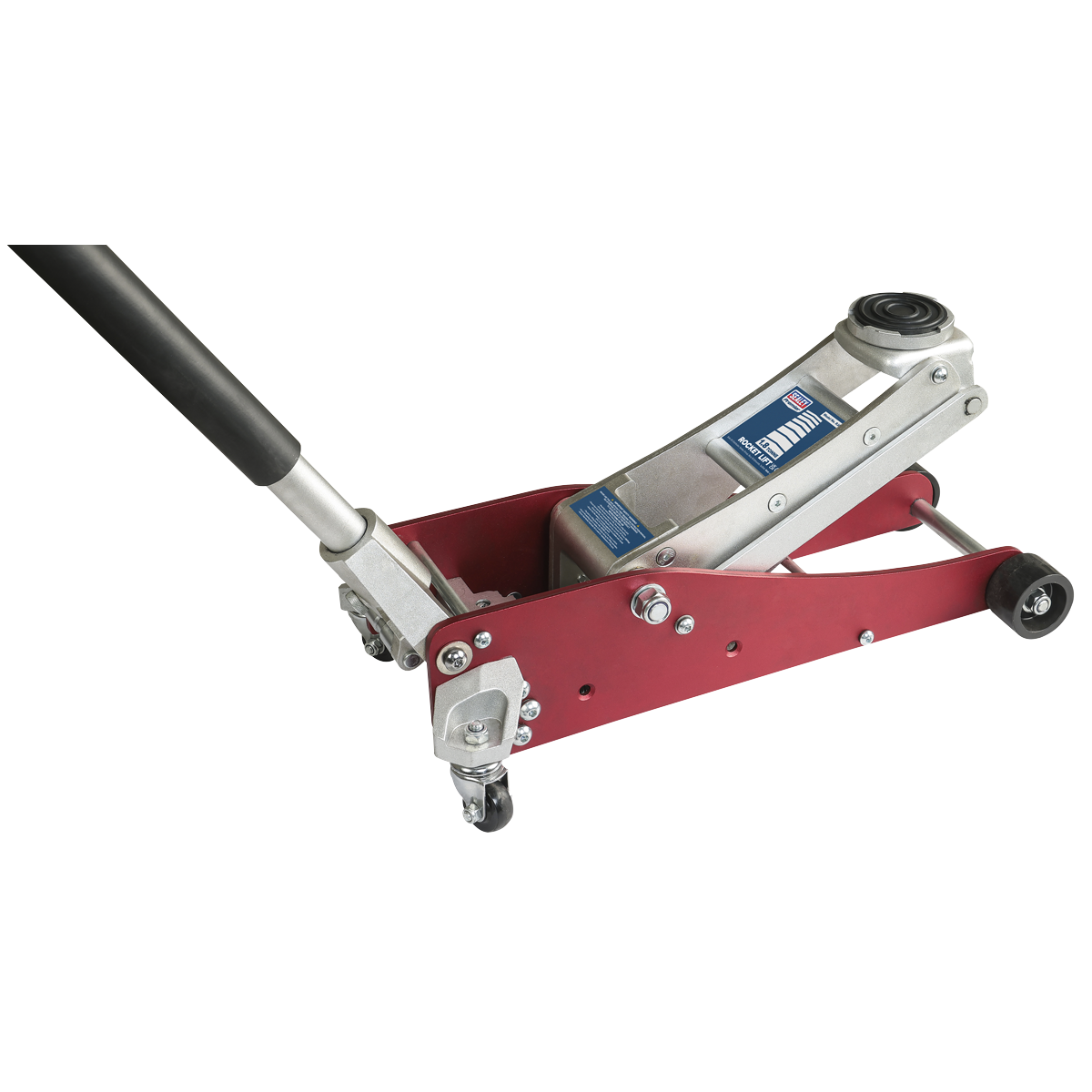 Low Profile Aluminium Trolley Jack with Rocket Lift 1.8 Tonne RJA1800