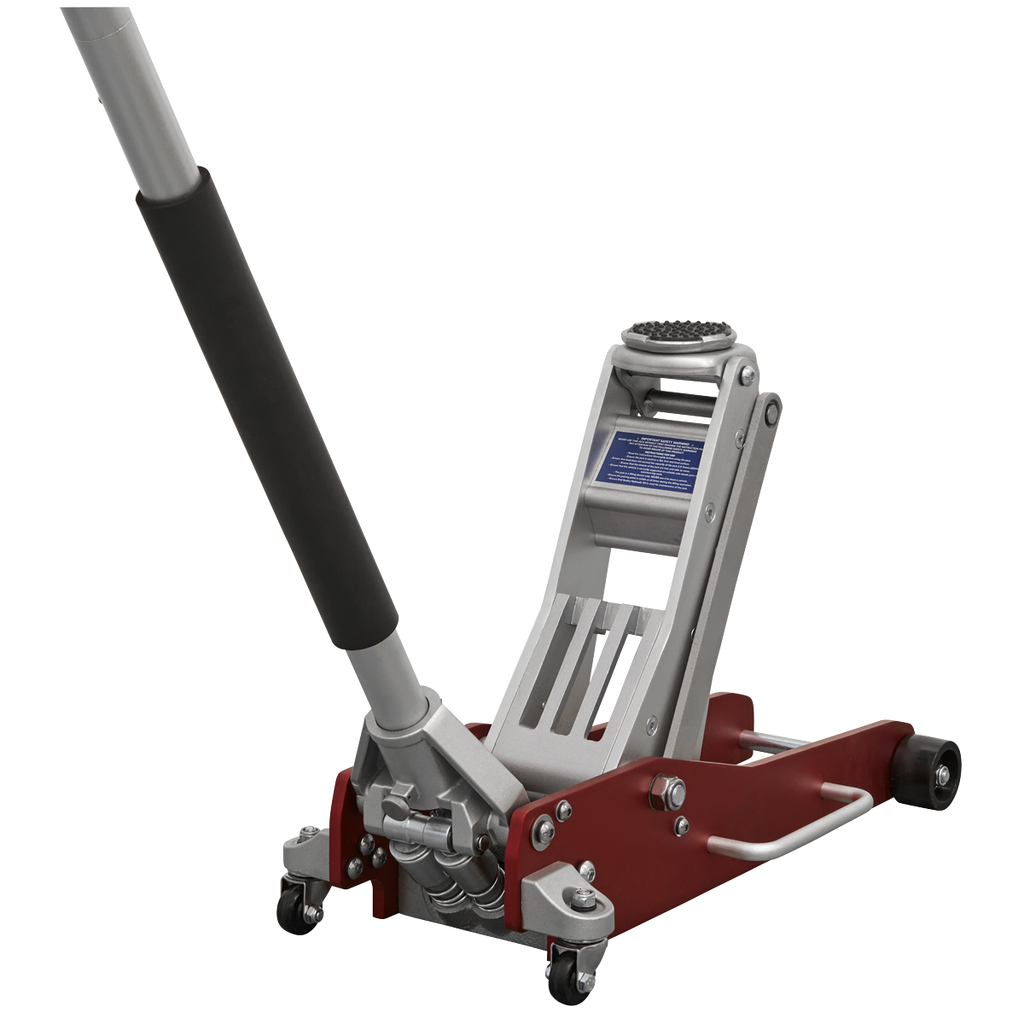 Low Profile Aluminium Trolley Jack with Rocket Lift 2.5 Tonne RJA2500