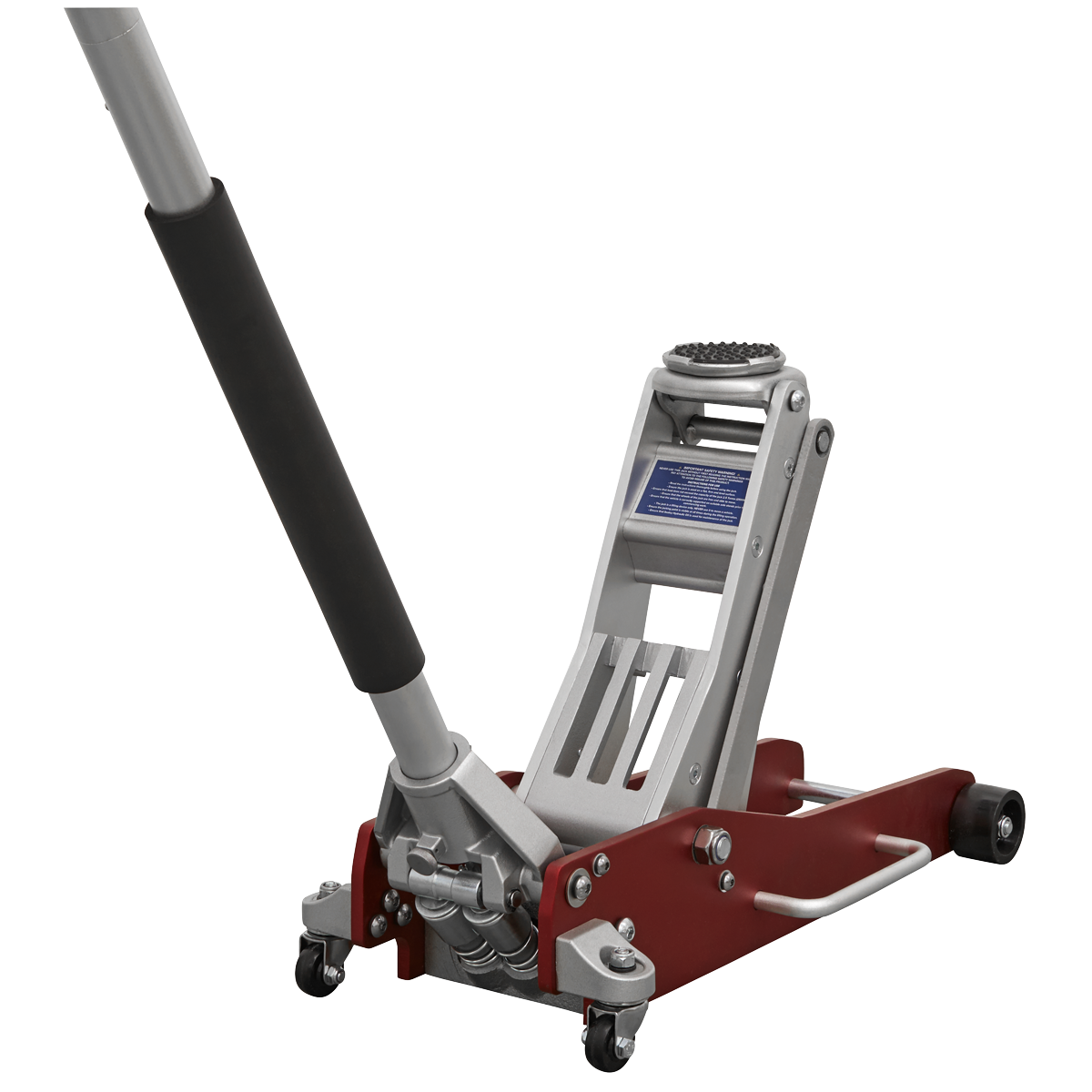 Low Profile Aluminium Trolley Jack with Rocket Lift 2.5 Tonne RJA2500
