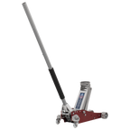 Aluminium/Steel Trolley Jack with Rocket Lift 1.5 Tonne RJAS1500