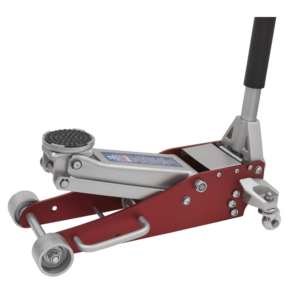 Aluminium/Steel Trolley Jack with Rocket Lift 1.5 Tonne RJAS1500