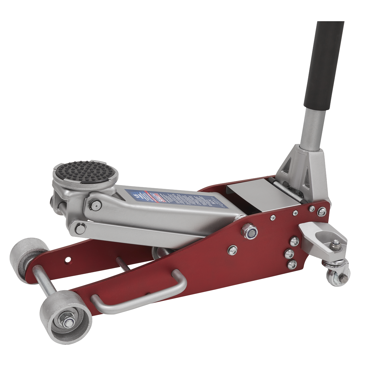 Aluminium/Steel Trolley Jack with Rocket Lift 1.5 Tonne RJAS1500
