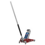 Aluminium/Steel Trolley Jack with Rocket Lift 2.5 Tonne RJAS2500