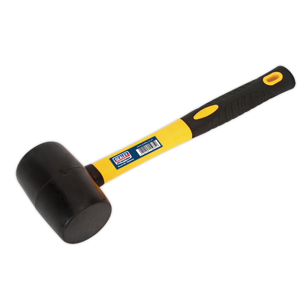 Rubber Mallet with Fibreglass Shaft 1lb RMB100