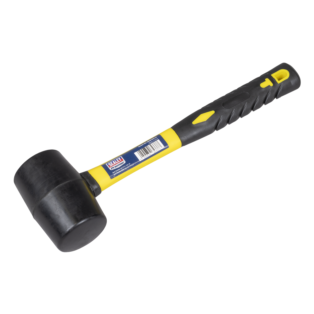 Rubber Mallet with Fibreglass Shaft 1lb RMB100