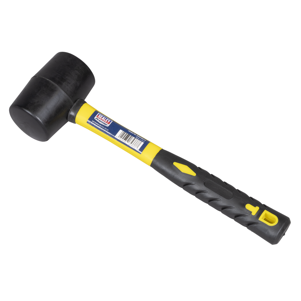 Rubber Mallet with Fibreglass Shaft 1lb RMB100