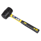 Rubber Mallet with Fibreglass Shaft 1lb RMB100