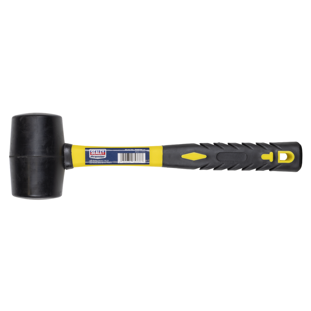 Rubber Mallet with Fibreglass Shaft 1lb RMB100