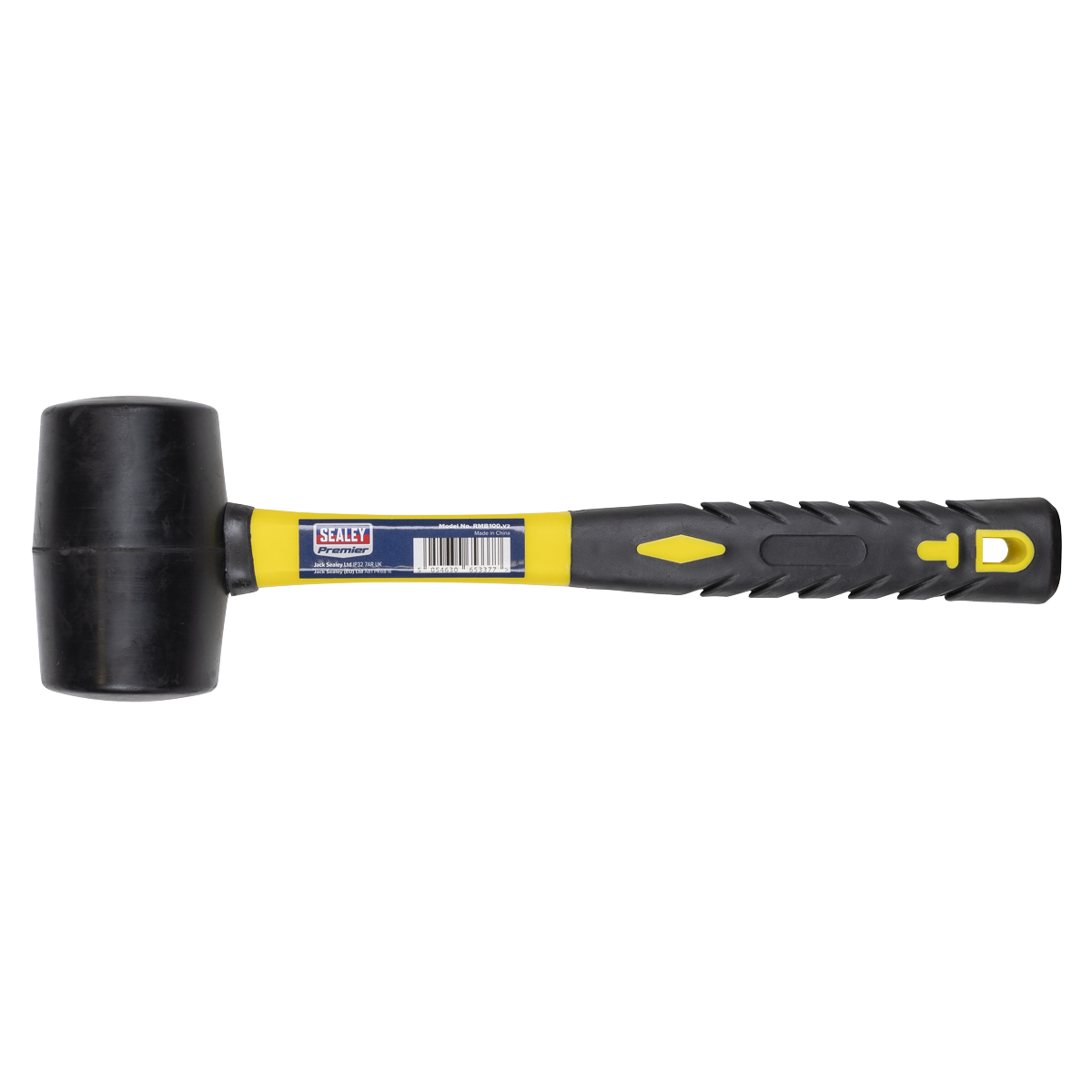 Rubber Mallet with Fibreglass Shaft 1lb RMB100