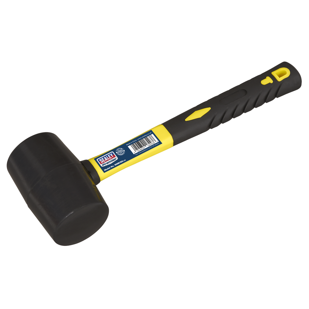 Rubber Mallet with Fibreglass Shaft 1.5lb RMB150