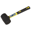 Rubber Mallet with Fibreglass Shaft 1.5lb RMB150