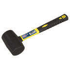 Rubber Mallet with Fibreglass Shaft 1.5lb RMB150