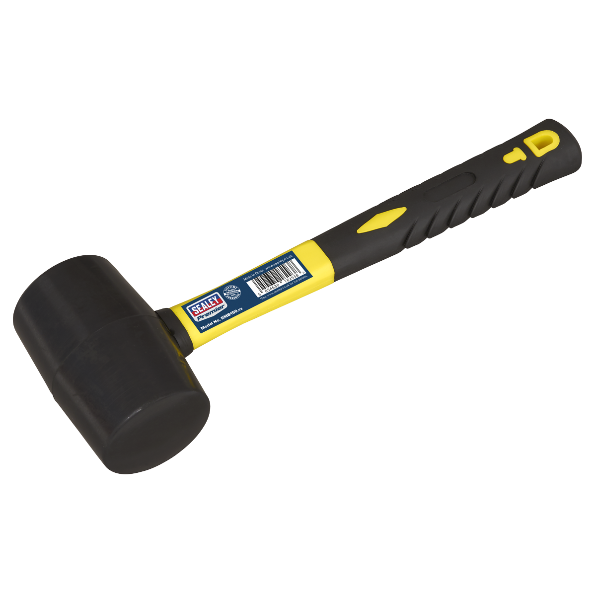 Rubber Mallet with Fibreglass Shaft 1.5lb RMB150