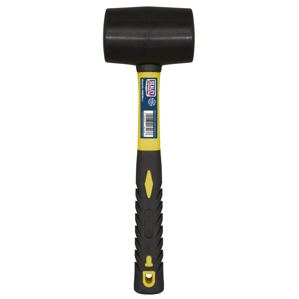 Rubber Mallet with Fibreglass Shaft 1.5lb RMB150