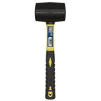 Rubber Mallet with Fibreglass Shaft 1.5lb RMB150
