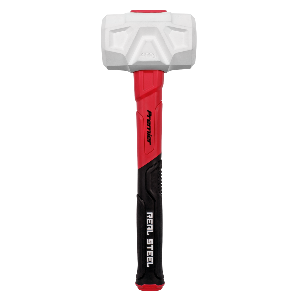 Rubber Mallet with Fibreglass Shaft & Graphite Core 16oz RMG16
