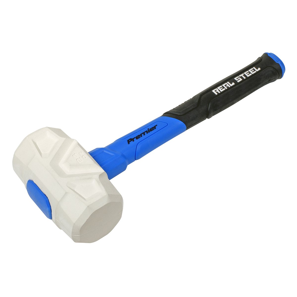 Rubber Mallet with Fibreglass Shaft & Graphite Core 24oz RMG24
