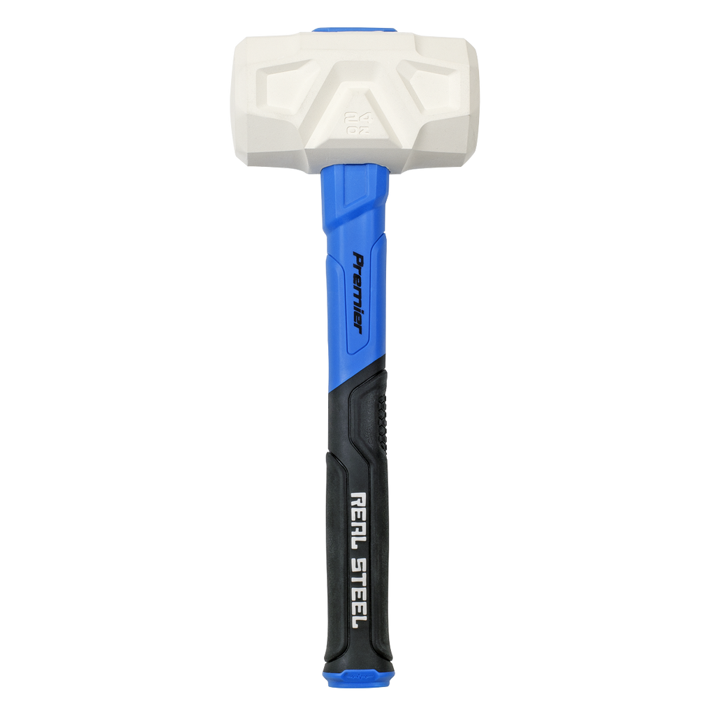 Rubber Mallet with Fibreglass Shaft & Graphite Core 24oz RMG24