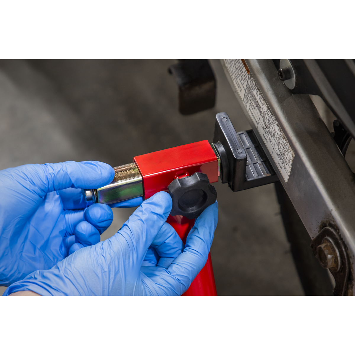 Rear Paddock Stand with Rubber Supports RPS2KD