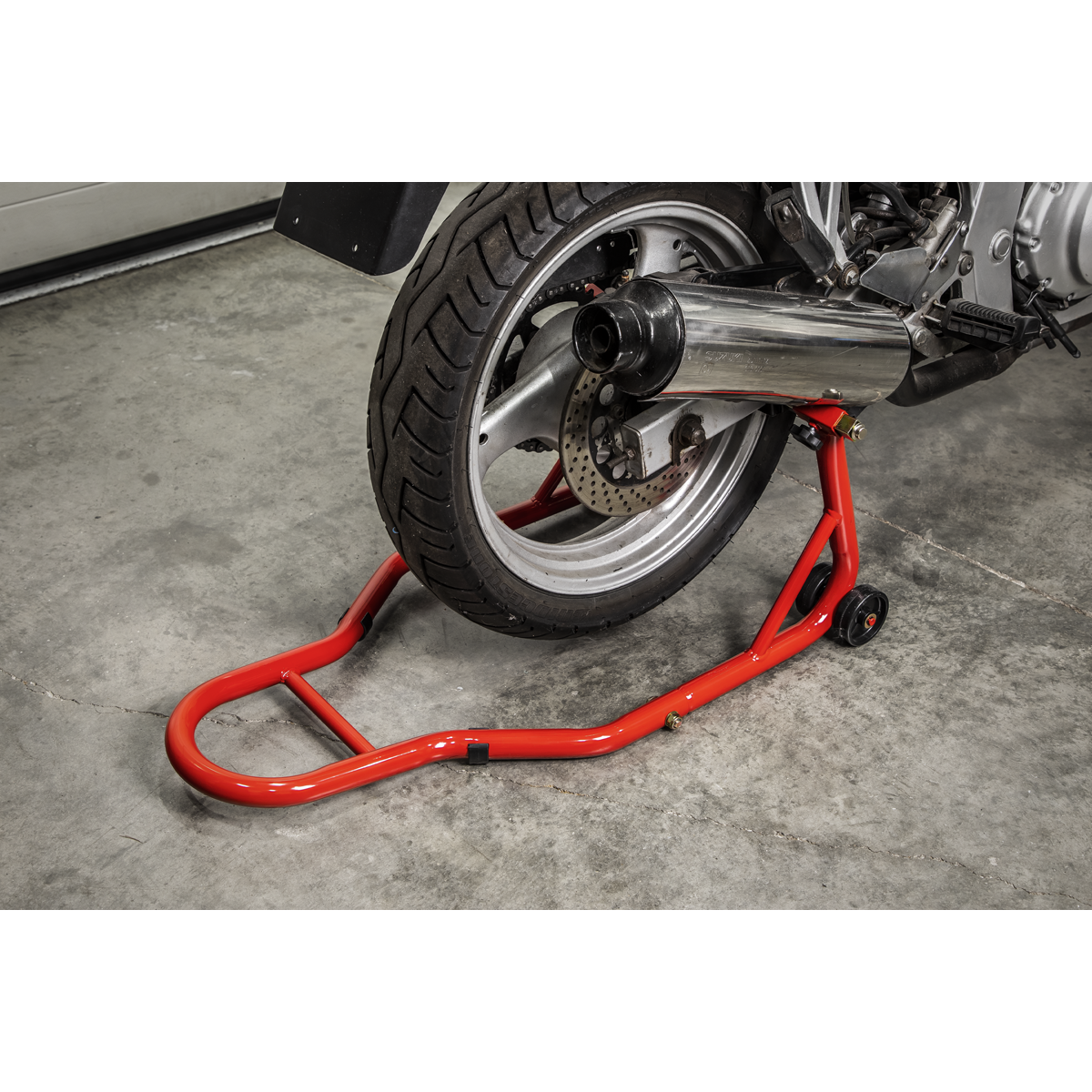 Rear Paddock Stand with Rubber Supports RPS2KD