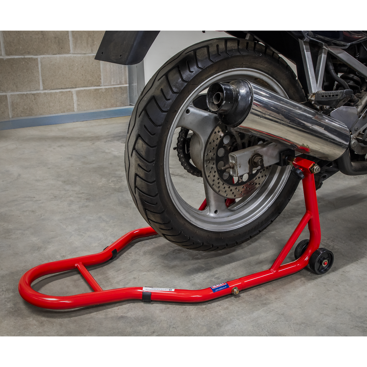 Rear Paddock Stand with Rubber Supports RPS2KD