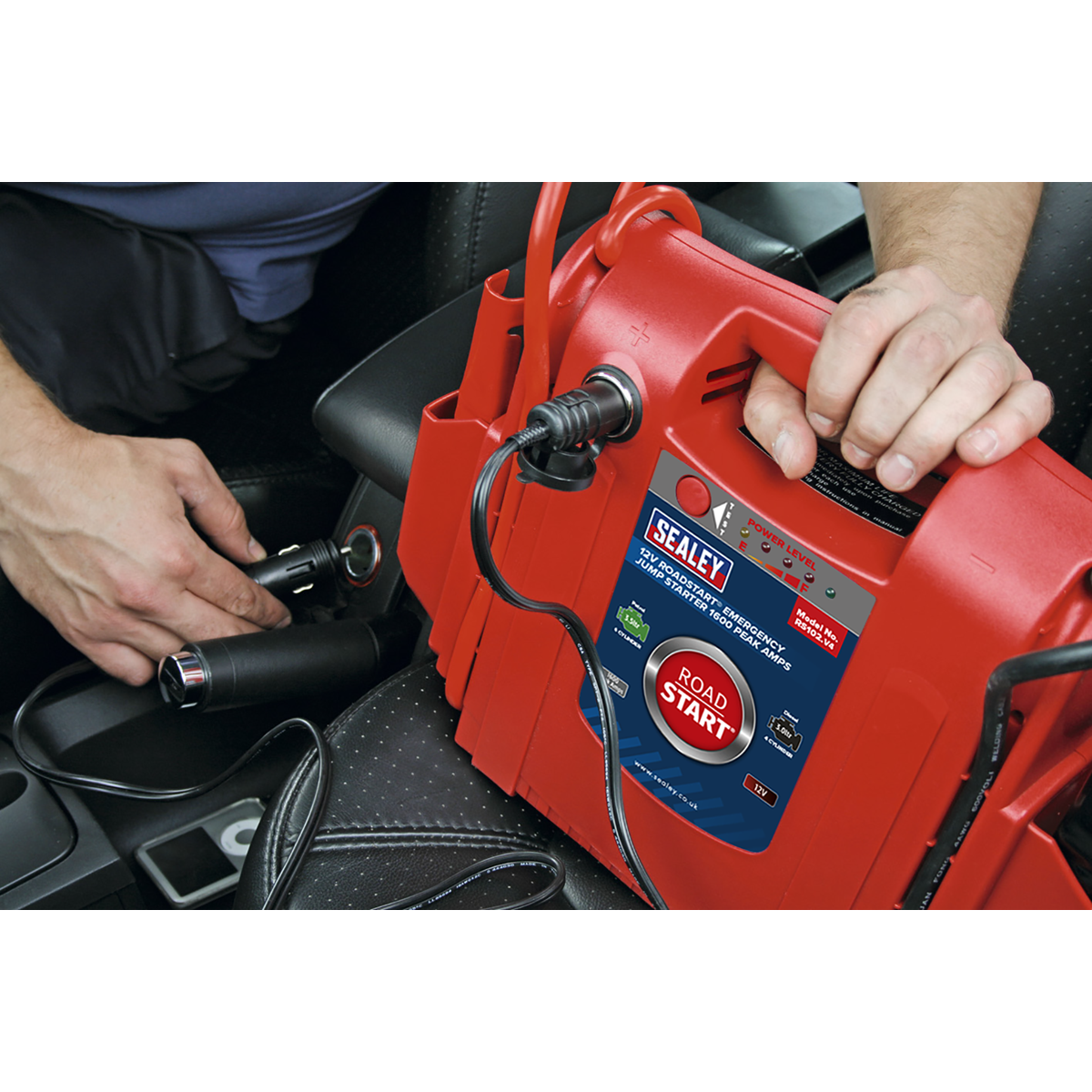 12V Emergency Jump Starter 1600 Peak Amps RS102