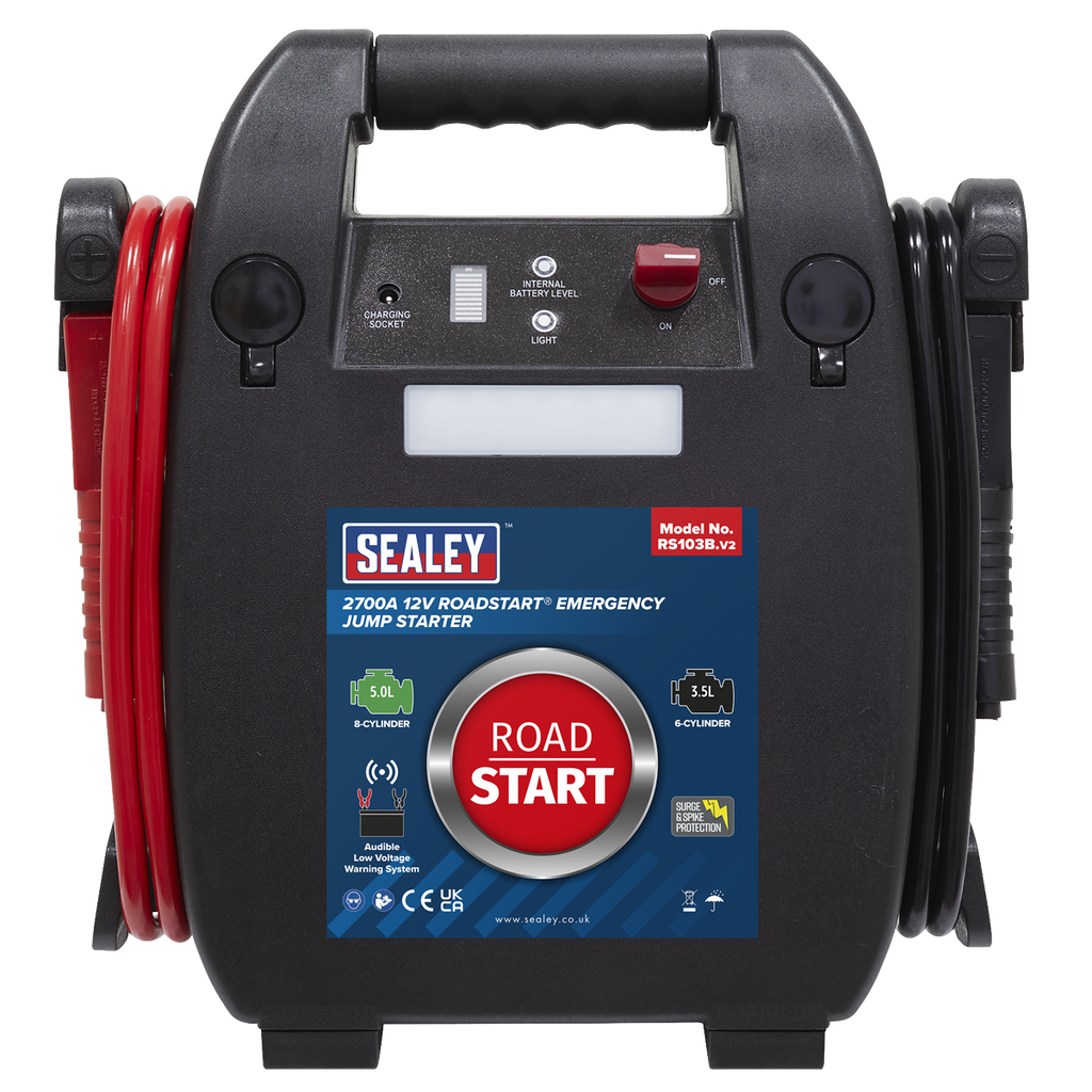 12V Emergency Jump Starter 2700 Peak Amps RS103B