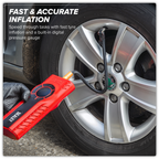 12V Jump Starter & Tyre Inflator 1200A RS1200TI